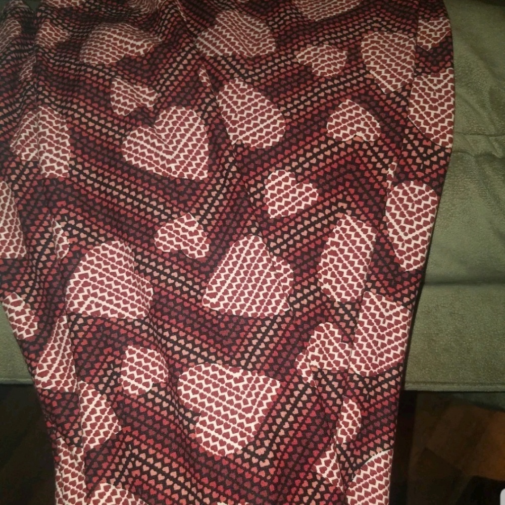 New Valentine LulaRoe leggings TC